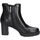 Chaussures Femme toga pulla zig zag ankle boots item 49360 Noir