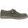 Chaussures Homme Slip ons Walk In Pitas WP150-W CANVAS Vert