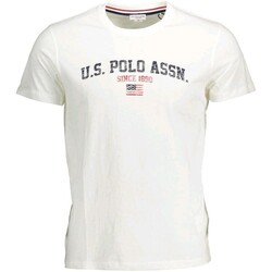 Vêtements Anniversary Débardeurs / T-shirts sans manche U.S Polo Assn.  Blanc