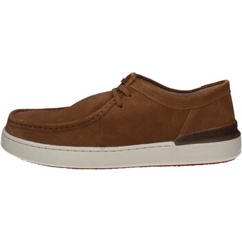 Chaussures Homme Baskets mode Clarks COURTLITE WALLY Marron