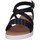 Chaussures Femme Sandales et Nu-pieds Valleverde 24103 Noir