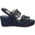 Chaussures Femme Sandales et Nu-pieds Valleverde 32217 Bleu