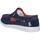 Chaussures Homme Slip ons Walk In Pitas WP150-BOAT FLAG Marine