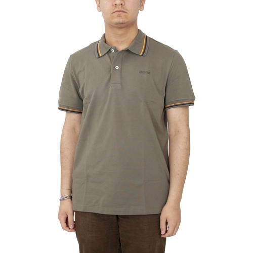 Vêtements Homme Débardeurs / T-shirts sans manche Geox M3511A-T2649 Vert