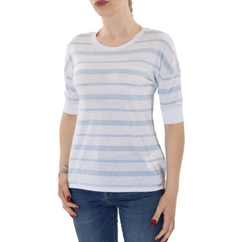Vêtements Femme Débardeurs / T-shirts sans manche Geox W3510L-T3002 Bleu