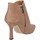 Chaussures Femme Low boots Soirée B1958 Marron