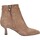 Chaussures Femme Low boots Soirée P41 Marron