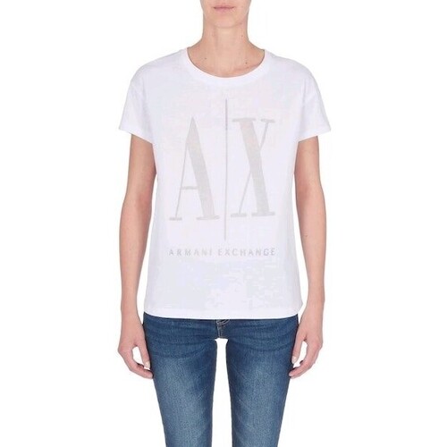 Vêtements Femme Débardeurs / T-shirts sans manche EAX 8NYTHX YJ8XZ Blanc