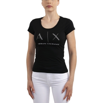 Vêtements Femme Débardeurs / T-shirts sans manche EAX 8NYT83 YJ16Z Noir