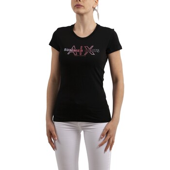Vêtements Femme Débardeurs / T-shirts sans manche EAX 3RYTCF YJ3RZ Noir