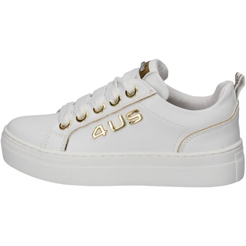 Chaussures Fille Baskets mode Paciotti 4us 42361 Blanc
