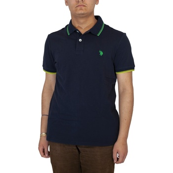 Vêtements Homme Napapijri Polo Shirts U.S Polo Assn. PAUL 51711 EH03 Bleu