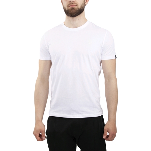 Vêtements Homme Débardeurs / T-shirts sans manche Polo Pony Chambray-Hemd Blau. MICK 52029 MB05 Blanc