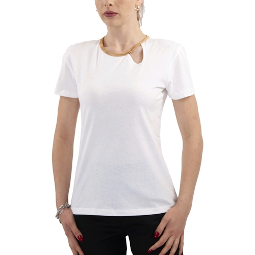 Vêtements Femme Débardeurs / T-shirts sans manche Alviero Martini 0704/JC68 Blanc