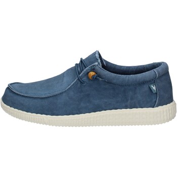 Chaussures Homme Slip ons Walk In Pitas WP150-W.WASHED Bleu