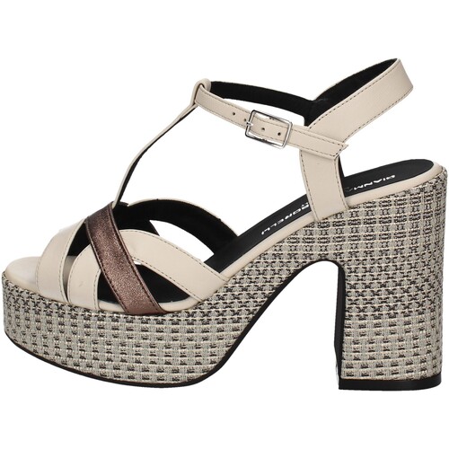 Chaussures Femme Sandales et Nu-pieds Gianmarco Sorelli 2131/GIOIA Blanc