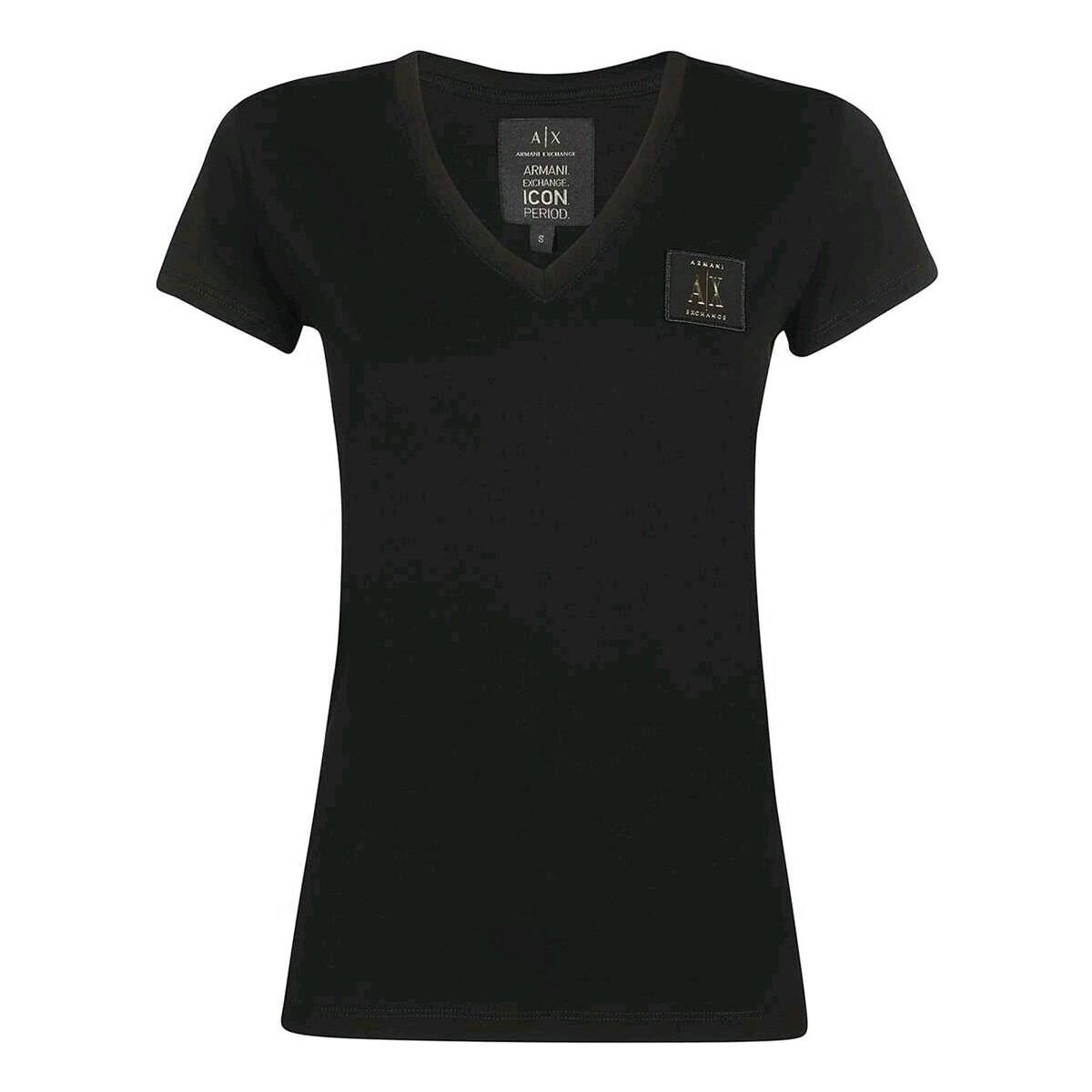 Vêtements Femme Débardeurs / T-shirts sans manche EAX 8NYTNX YJG3Z Noir
