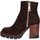 Chaussures Femme Low boots Soirée 502 Marron