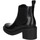 Chaussures Femme black faux leather boots 80L3 Noir