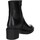 Chaussures Femme Low boots Frau 80L7 Noir