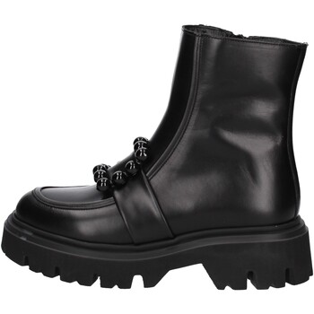 Chaussures Femme Low boots Frau 85L7 Noir