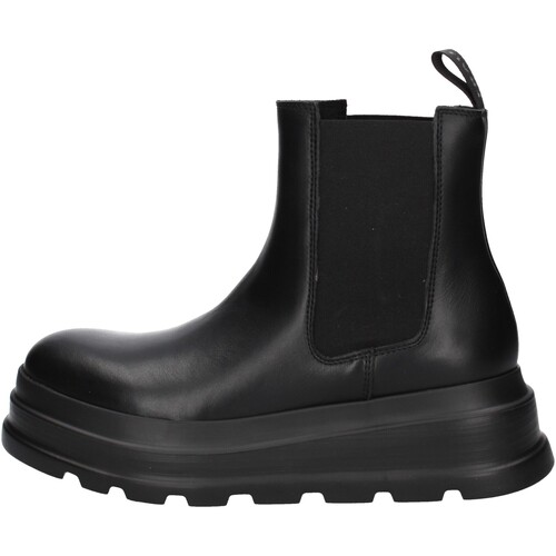 Chaussures Sintetico Low boots Tees Frau 86L3 Noir
