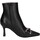Chaussures Femme Low boots Frau 65L6 Noir