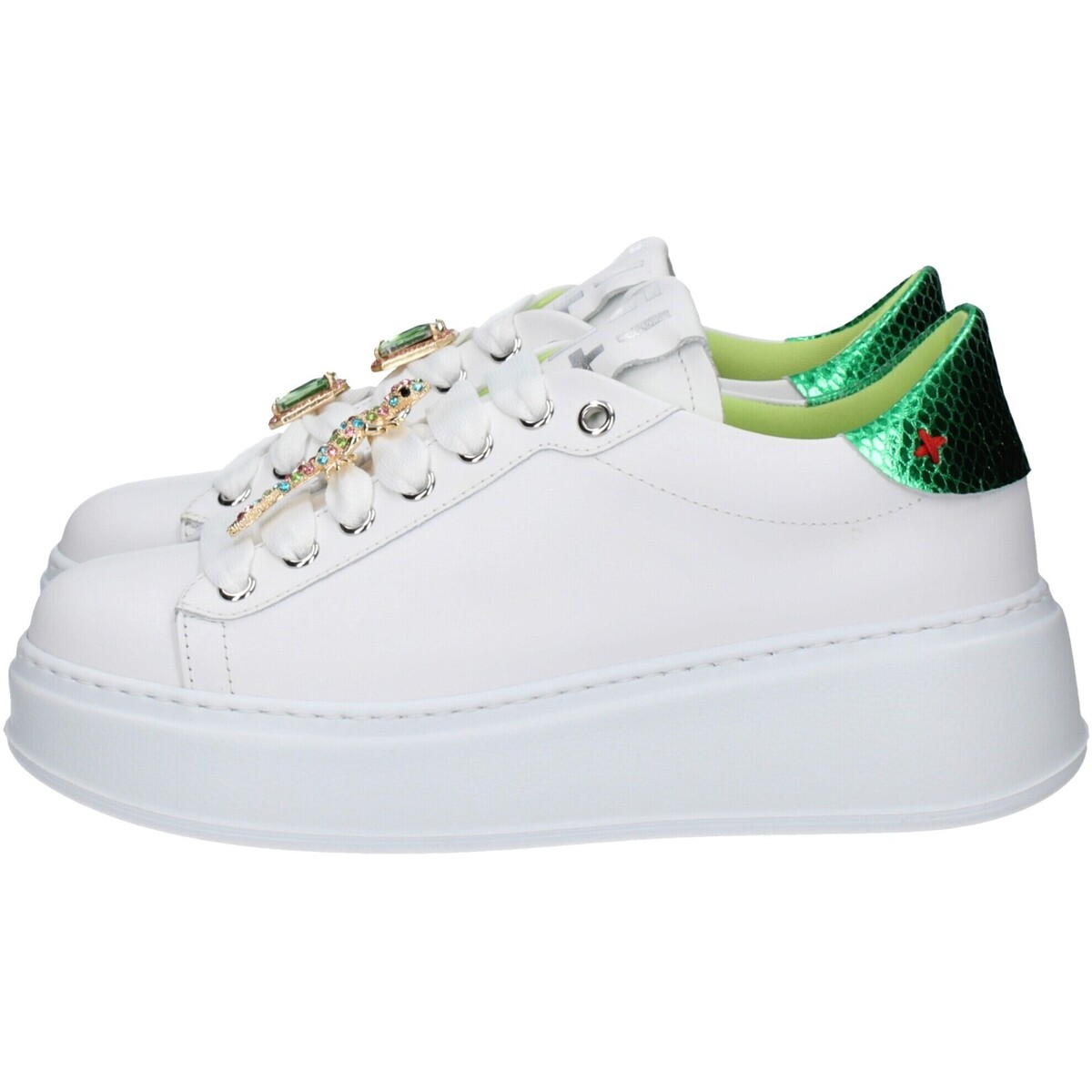 Chaussures Femme Baskets mode Gio + PIA180C Blanc