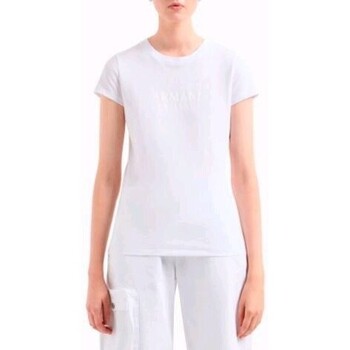 Vêtements Femme Débardeurs / T-shirts sans manche EAX 3DYT11 YJG3Z Blanc