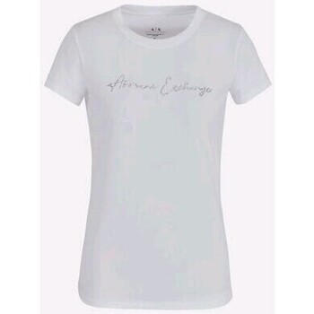 Vêtements Femme Débardeurs / T-shirts sans manche EAX 3DYT27 YJDTZ Blanc