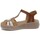 Chaussures Femme Sandales et Nu-pieds Rks 882242 Blanc