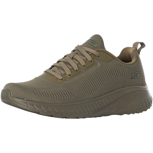 Chaussures Homme Baskets basses Skechers Baskets BOBS Squad Chaos Vert