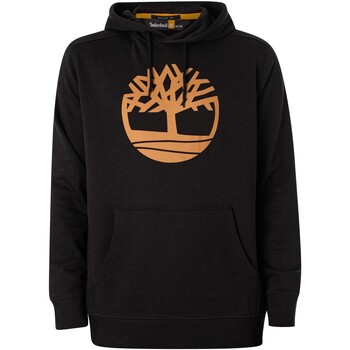Timberland Sweat à capuche avec logo principal Noir
