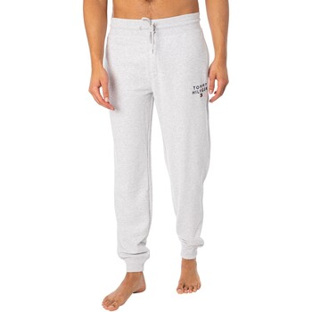 pyjamas / chemises de nuit tommy hilfiger  pantalon de jogging brodé lounge 