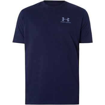 Vêtements Homme T-shirts manches courtes Under Armour T-Shirt Manche Courte Wovenstyle Poitrine Gauche Bleu