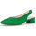 Chaussures Femme Escarpins Gabor Escarpins en cuir velours à talon décroché block Vert