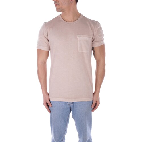 Vêtements Homme T-shirts manches courtes Fay NPMB348132TUYKC Beige