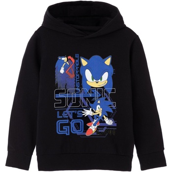 Vêtements Enfant Sweats Sonic The Hedgehog Let's Go Noir