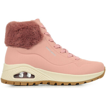 Chaussures Femme Baskets mode Skechers Uno Rugged Fall Air Rose