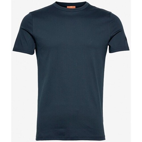Vêtements Homme T-shirts manches courtes Mos Mosh Perry Tee Navy Bleu