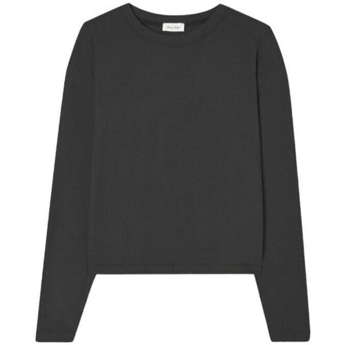 Vêtements Femme Moncler cropped jersey hoodie American Vintage T-shirt Ypawood Femme Carbon Melange Gris