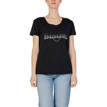 Vêtements Femme T-shirts manches courtes Blauer 24SBLDH02335 Noir