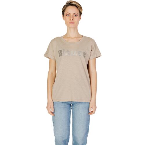 Vêtements Femme T-shirts manches courtes Blauer 24SBLDH02336 Beige