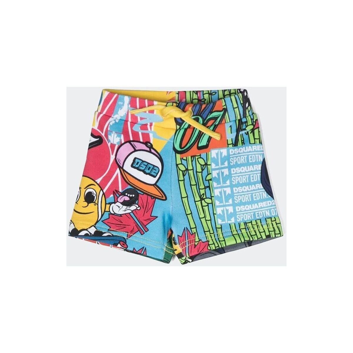 Vêtements Garçon Shorts / Bermudas Dsquared  Jaune