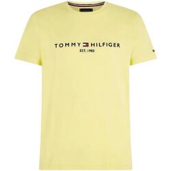 Vêtements T-shirts manches courtes Tommy Hilfiger  Jaune
