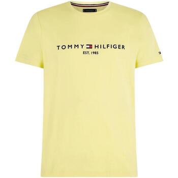Vêtements Homme T-shirts manches courtes Tommy Hilfiger  Jaune