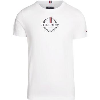 Vêtements T-shirts manches courtes Tommy Hilfiger  Blanc