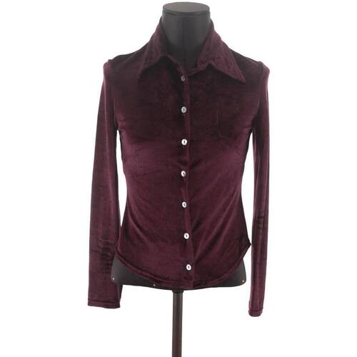 Vêtements Femme Daisy Street soleil print tie dye t-shirt dress Kenzo Chemise en velours Bordeaux
