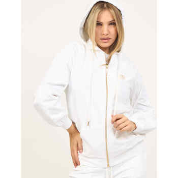 Vêtements Femme Sweats Fracomina Sweat femme coupe classique  en coton Blanc