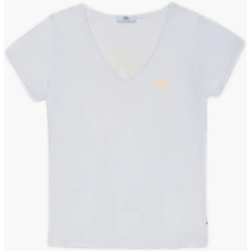 Vêtements Femme T-shirts & Polos Pantalon Layken Gris à Motif T-shirt isabella blanc Blanc